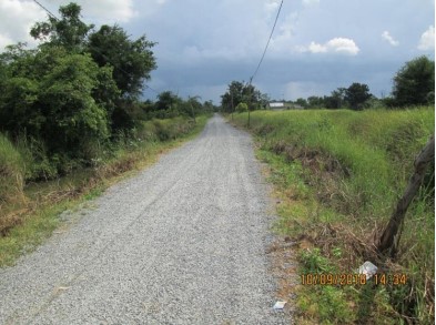 整備後の村の道路